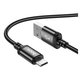 USB кабель Hoco X89, USB тип-A, micro-USB тип-B, 100 см, 2,4 А, черный, #6931474784346 Превью 1