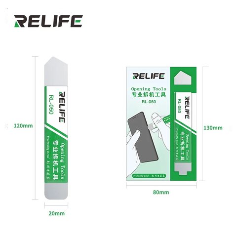 Інструмент для підняття дисплея/тачскріна RELIFE RL-050, металева лопатка Прев'ю 4