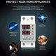 Реле напряжения TOMZN TOVPD1-40-EC (VA), 220 В, 40 A, с защитой по току и напряжению Превью 6