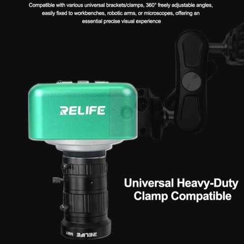 Об'єктив RELIFE MB1, лінза на камеру, з оптичним зумом, 6-36mm; 12MP; F2.8-C; C-Mount Прев'ю 4