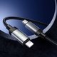 USB кабель Hoco X117, USB тип-C, Lightning, 100 см, 27 Вт, черный, с индикатором, в нейлоновой оплетке, #6942007652520 Превью 2