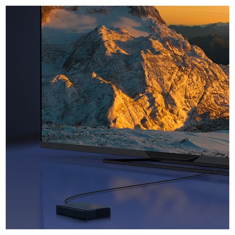 HDMI Cable Baseus High Definition Series, (HDMI, 10 m, black, 8K) #WKGQ040301 Preview 1