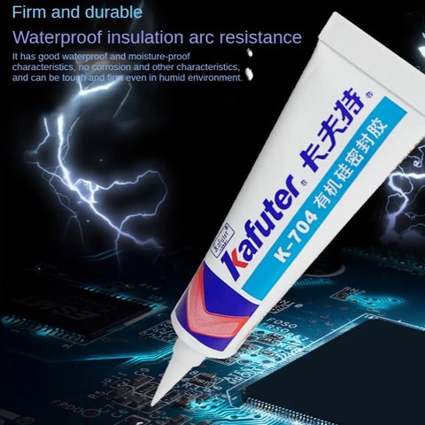 Sealant Glue Kafuter K-704, (45 g, white, semi-thick) Preview 4