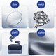 Microfiber Cloth Mechanic HK7090, (for dust and fingerprints removing, 400 pcs., 100*100 mm) Preview 4
