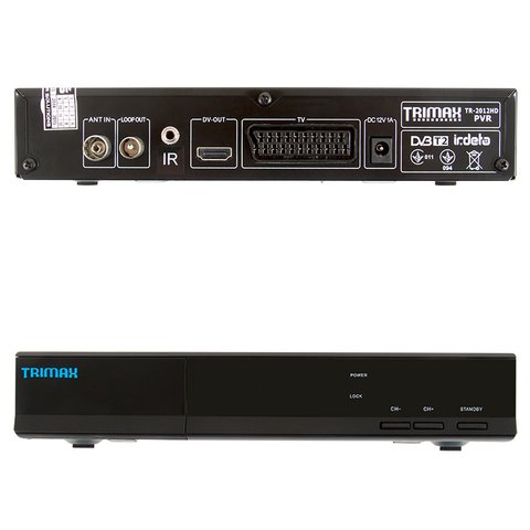 Автомобильный ТВ-тюнер DVB-T2 с функцией записи Trimax TR-2012HD PVR Превью 1