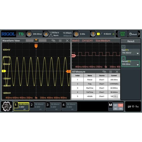 Digital Oscilloscope RIGOL DHO804 Preview 4