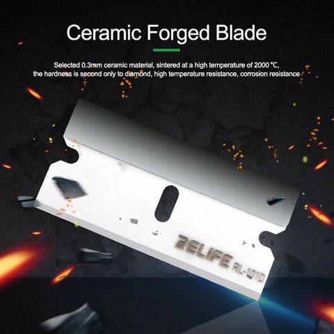 Glue Scraper RELIFE RL-023A, (with blade, 3 pcs) Preview 4
