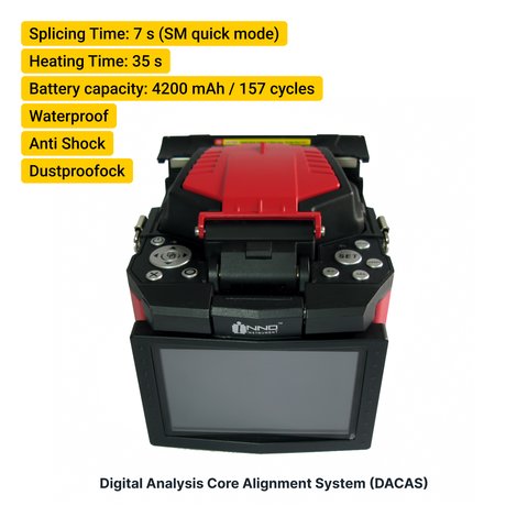 Empalmadora de fibra óptica INNO IFS-15S Vista previa  1