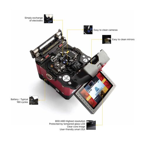 Empalmadora de fibra óptica INNO IFS-15S Vista previa  2