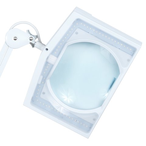 Lámpara lupa de sobremesa Bourya 8069LED-A, 5 dioptrías Vista previa  2