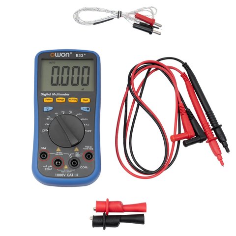 Multímetro digital con Bluetooth OWON B33+ Vista previa  4