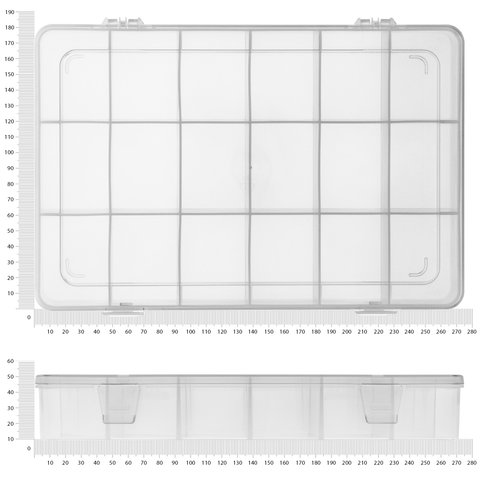 Касетниця для компонентів Pro'sKit 203-132I Прев'ю 1