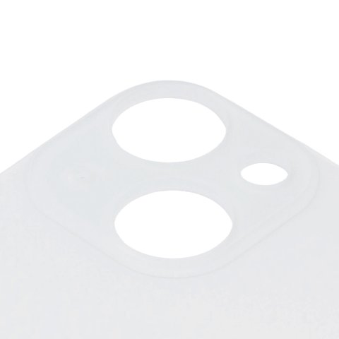 Задня панель корпуса для iPhone 13 mini, біла, не потрібно знімати скло камери, big hole, starlight Прев'ю 1