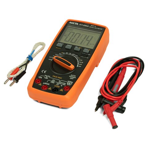 Цифровий мультиметр Accta AT-290A Прев'ю 7