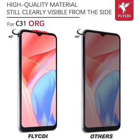 Дисплей для Realme C31, чорний, без рамки, FLYCDI, RMX3501 Прев'ю 3