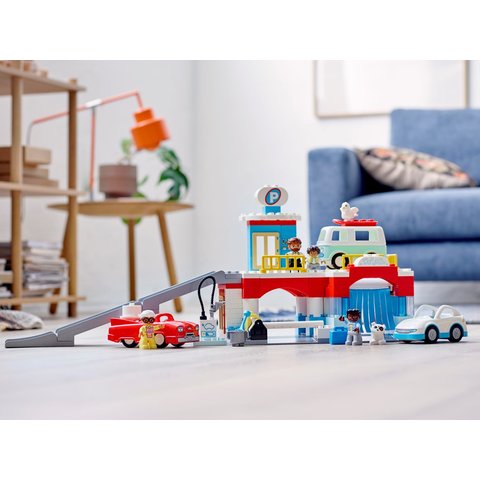 Конструктор LEGO DUPLO Гараж і автомийка (10948) Прев'ю 13