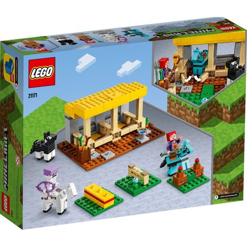 Конструктор LEGO Minecraft Конюшня (21171) Превью 6
